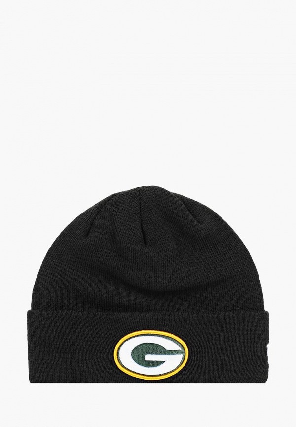

Шапка New Era, 830 NFL CUFF KNIT GREPAC, Черный