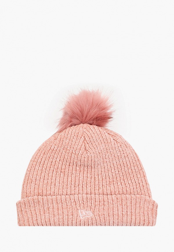 

Шапка New Era, Розовый, CHENIELLE KNIT WMNS