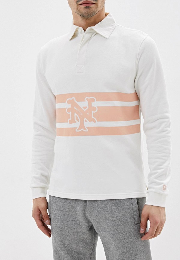 

Поло New Era, Белый, MLB VINTAGE LS POLO SHIRT NEYGIACO
