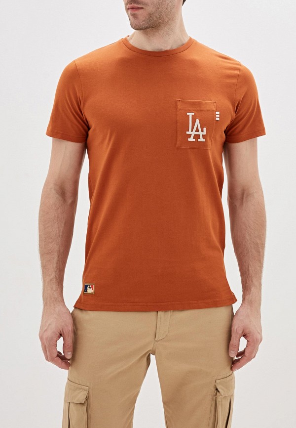 

Футболка New Era, Оранжевый, MLB VINTAGE POCKET LOGO TEE LOSDODCO