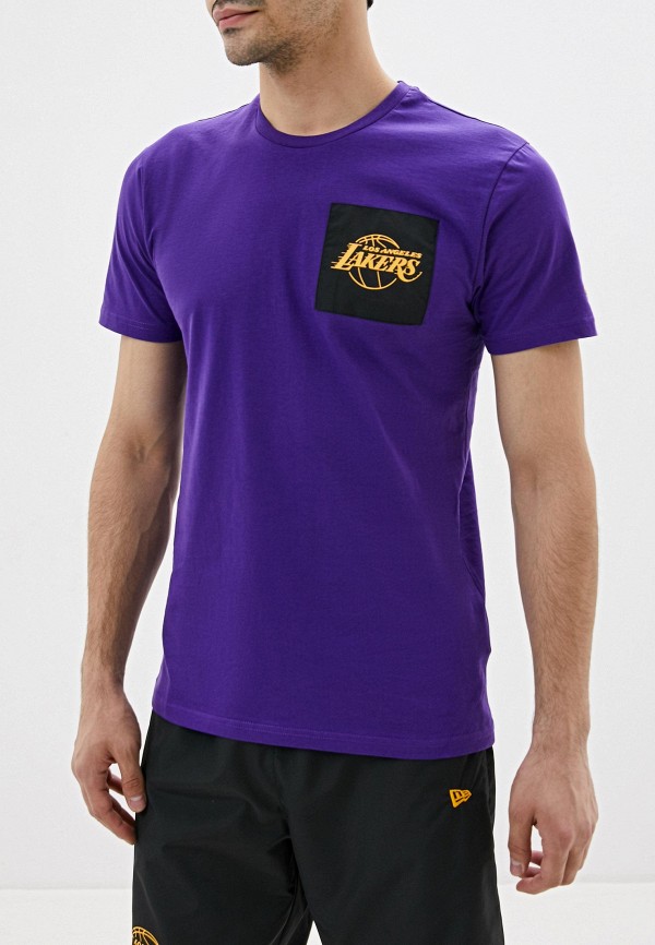 

Футболка New Era, Фиолетовый, NBA SQUARE LOGO TEE LOSLAK