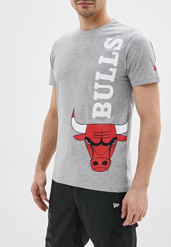 

Футболка New Era, Серый, NBA TEAM TEE CHIBUL