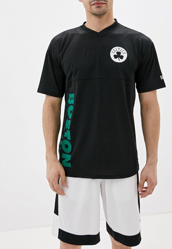 

Футболка спортивная New Era, Черный, NBA VERTICAL WORDMARK TEE BOSCEL