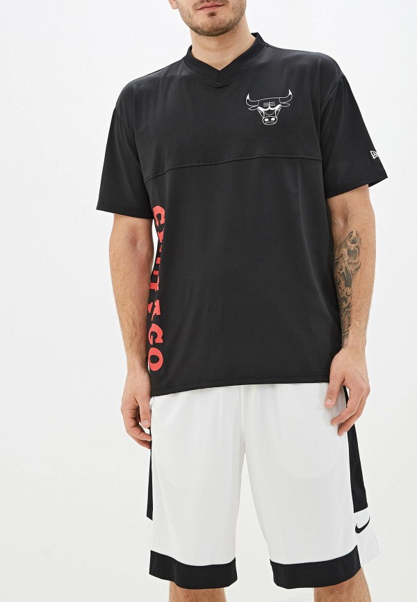 

Футболка New Era, Черный, NBA VERTICAL WORDMARK TEE CHIBUL