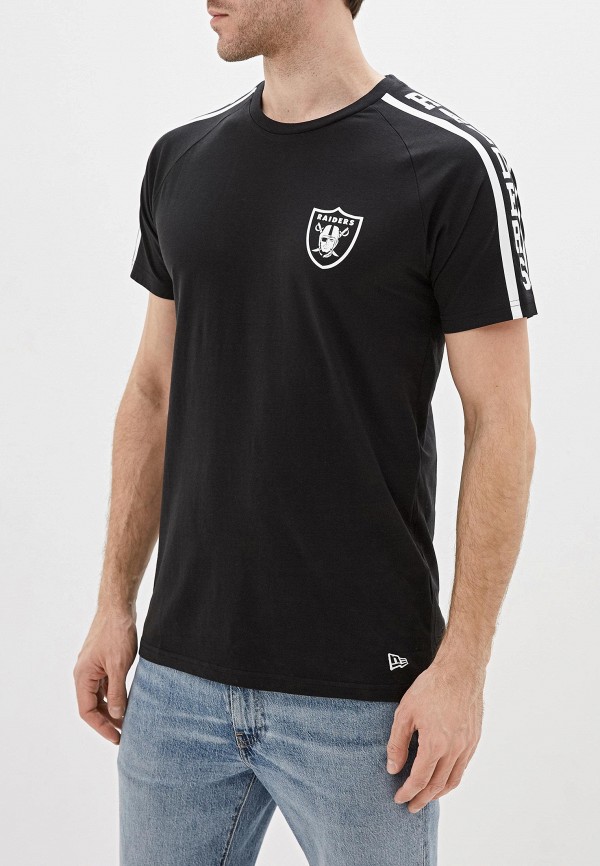 

Футболка New Era, Черный, NFL RAGLAN SHOULDER PRINT TEE OAKRAI
