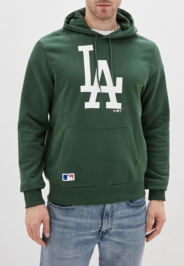 

Худи New Era, Зеленый, MLB SEASONAL TEAM LOGO HOODY LOSDOD