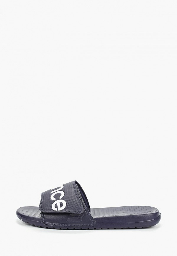

Сланцы New Balance, Recovery Slide Velcro, Синий