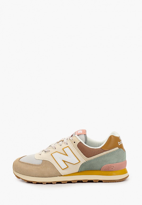 

Кроссовки New Balance, Бежевый, 574