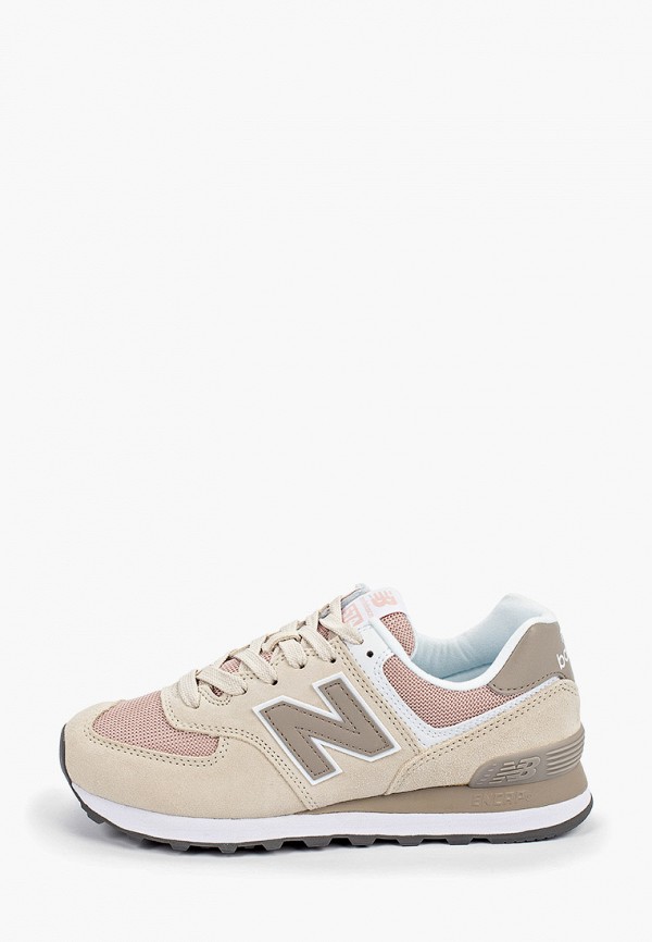 

Кроссовки New Balance, 574, Бежевый