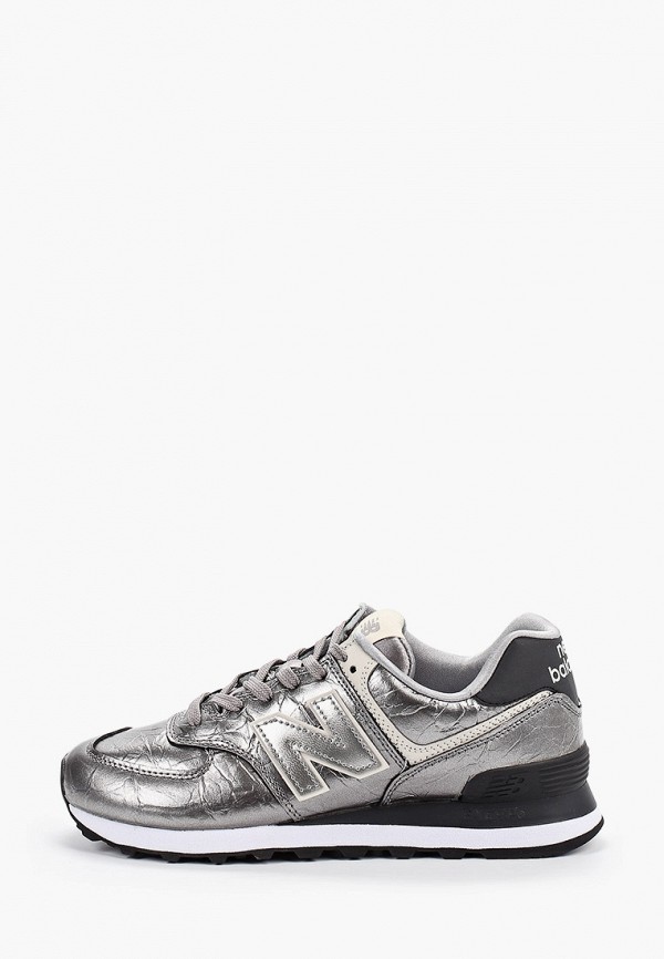 

Кроссовки New Balance, 574, Серебряный