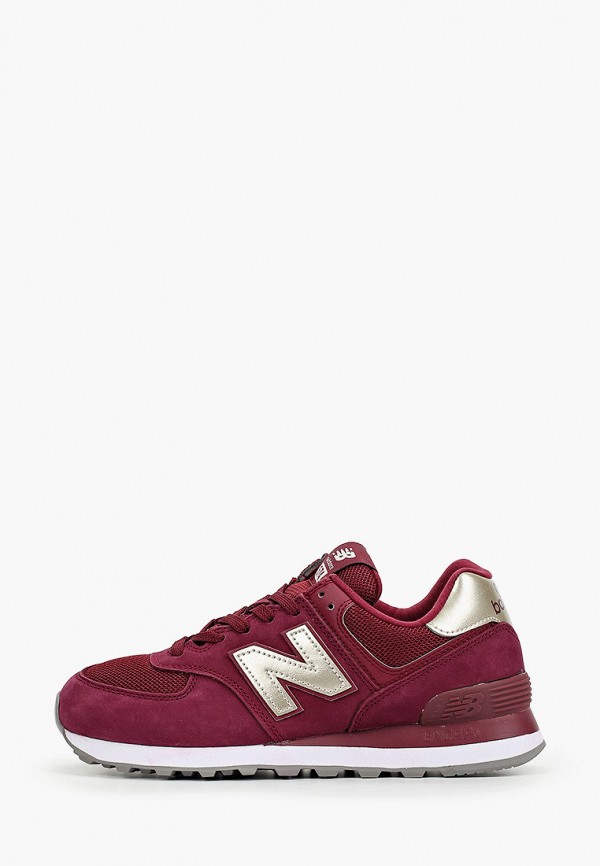 

Кроссовки New Balance, Бордовый, 574