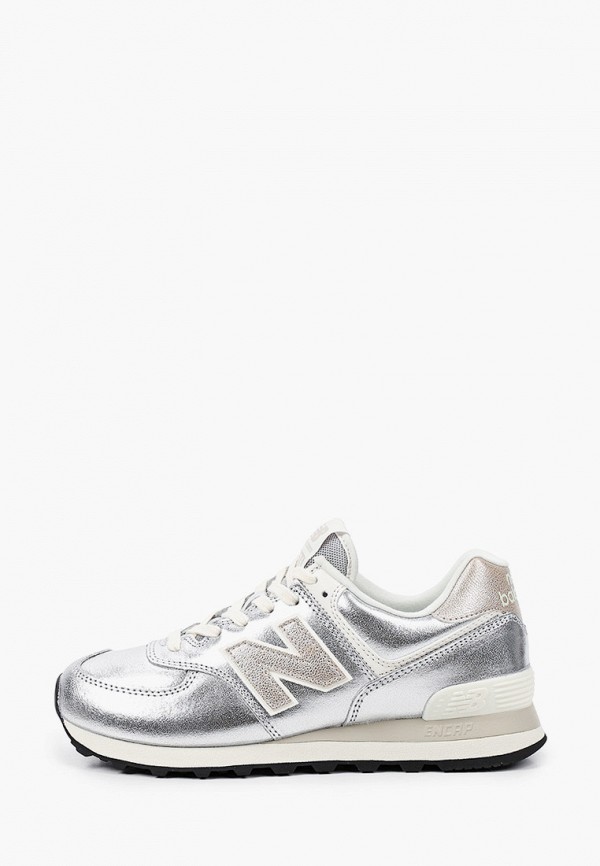 

Кроссовки New Balance, Серебряный, 574