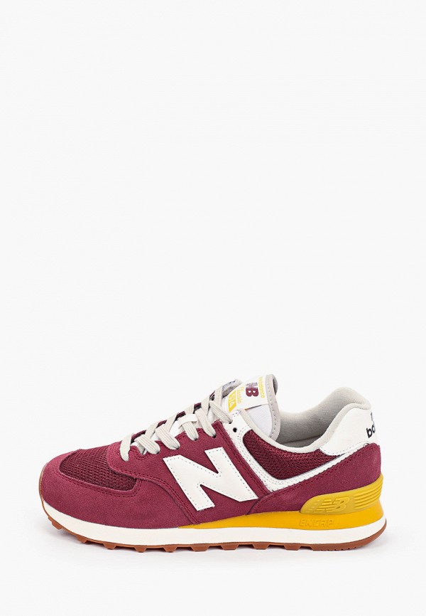 

Кроссовки New Balance, Бордовый, 574