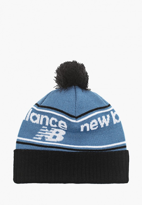 

Шапка New Balance, Голубой, NB SPORT BOBBLE