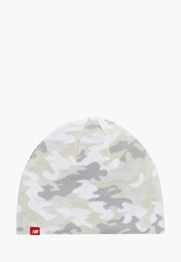 

Шапка New Balance, Reversible Beanie, Серый