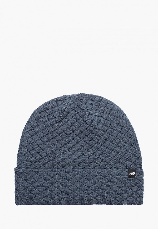 

Шапка New Balance, WARM UP KNIT BEANIE, Синий