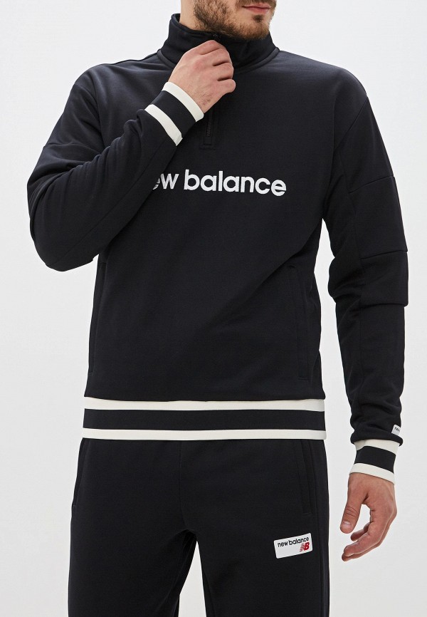 

Олимпийка New Balance, Черный, NB ATHLETICS STADIUM TRACK PULLOVER