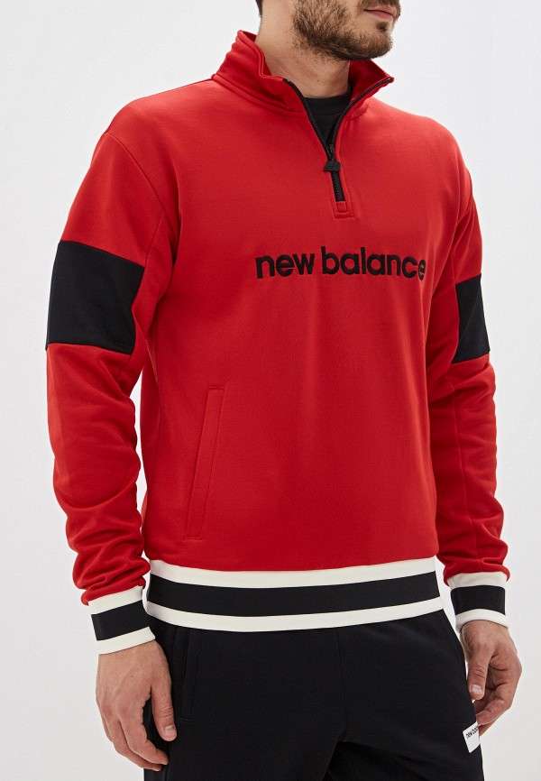 

Олимпийка New Balance, Красный, NB ATHLETICS STADIUM TRACK PULLOVER