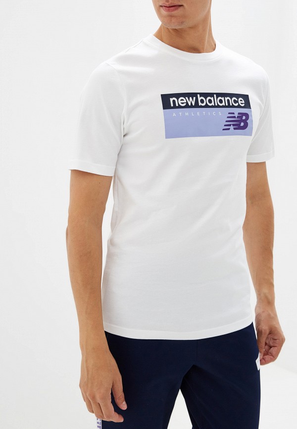

Футболка New Balance, Белый, NB ATHLETICS BANNER T