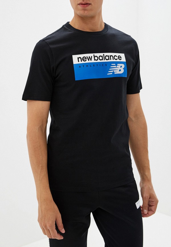 

Футболка New Balance, Черный, NB ATHLETICS BANNER T