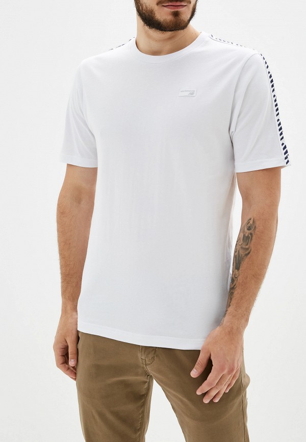 

Футболка New Balance, Белый, NB ATHLETICS TRACK T