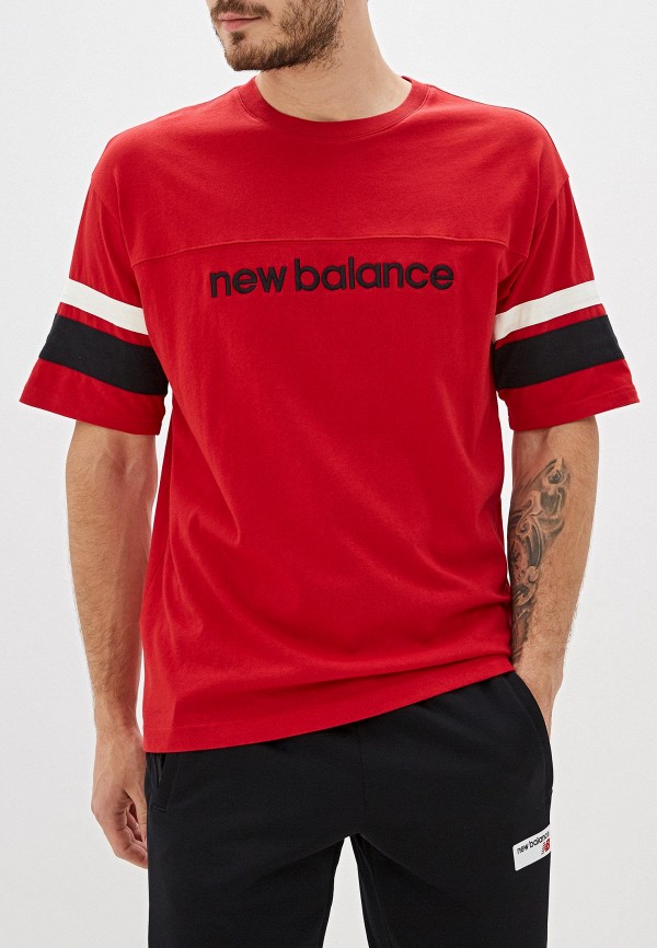 

Футболка New Balance, Красный, NB ATHLETICS STADIUM SHORT SLEEVE JERSEY