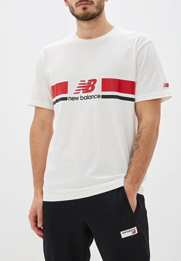 

Футболка New Balance, Белый, NB ATHLETICS STADIUM T