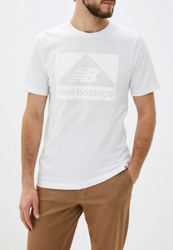 

Футболка New Balance, Белый, ESSENTIALS MEGA STEALTH T
