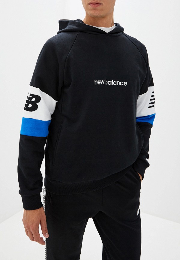 

Худи New Balance, NB ATHLETICS CLASSIC HOODIE, Черный