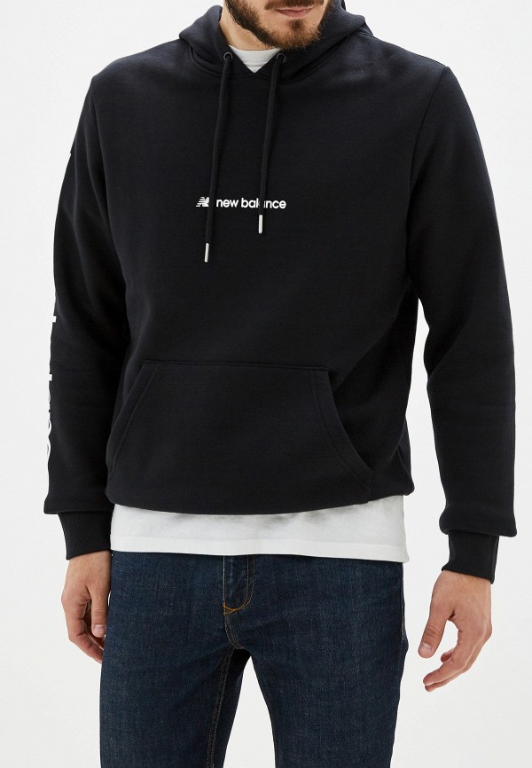 

Худи New Balance, Черный, SPORT STYLE OPTIKS HOODIE
