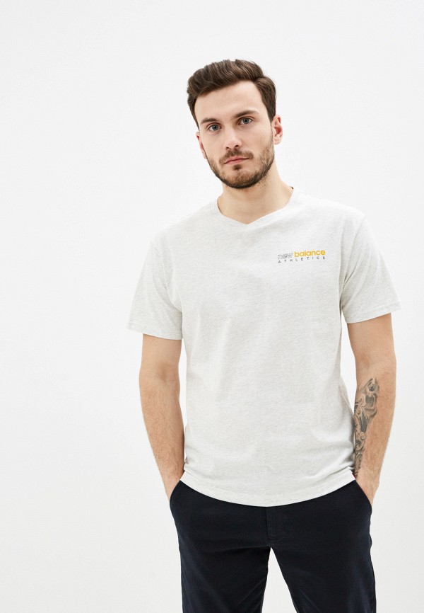 

Футболка New Balance, Серый, ESSENTIALS ICON KENMORE T