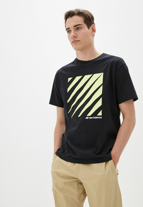 

Футболка New Balance, Черный, SPORT STYLE OPTIKS T SHIRT