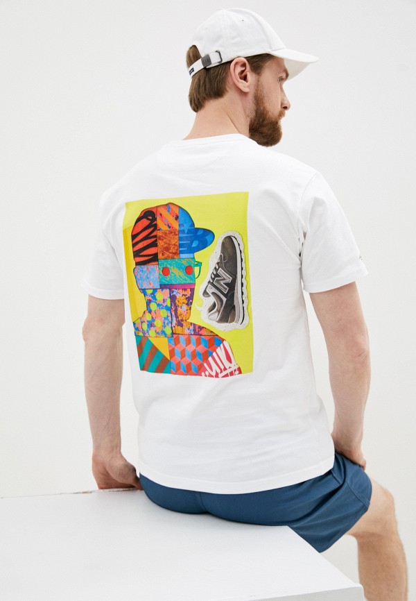 

Футболка New Balance, Белый, SPORT STYLE REEDER PORTRAIT T