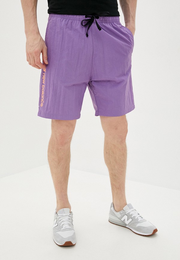 

Шорты New Balance, Фиолетовый, SPORT STYLE OPTIKS WIND SHORT