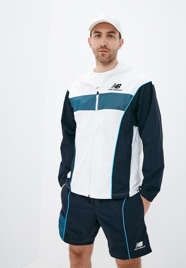 

Ветровка New Balance, Белый, NB Athletics Windbreaker