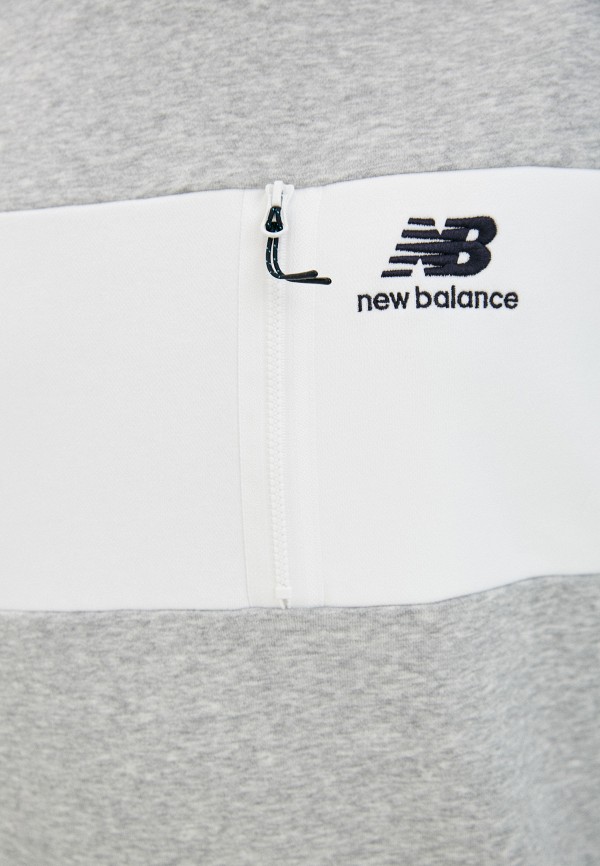 

Свитшот New Balance, Серый, NB Athletics Fleece Crew