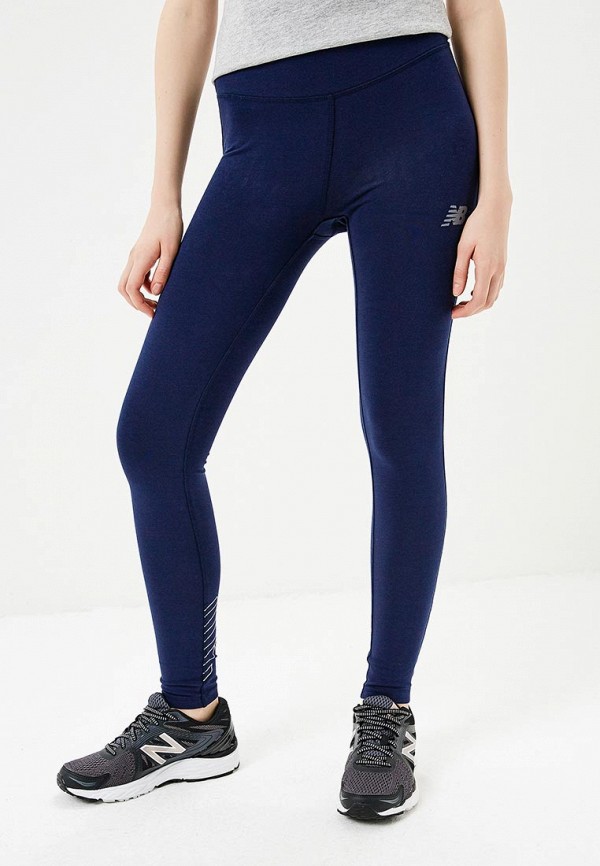 

Леггинсы New Balance, NB ATHLETICS LEGGING, Синий