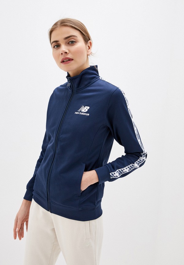 

Олимпийка New Balance, Синий, ESSENTIALS ICON TRACK JACKET