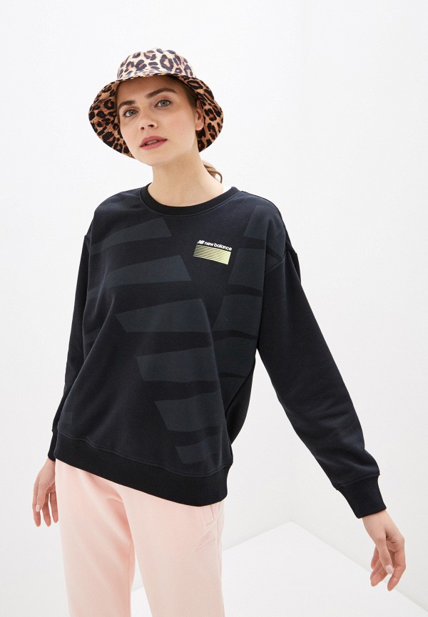 

Свитшот New Balance, Черный, SPORT STYLE OPTIKS CREW
