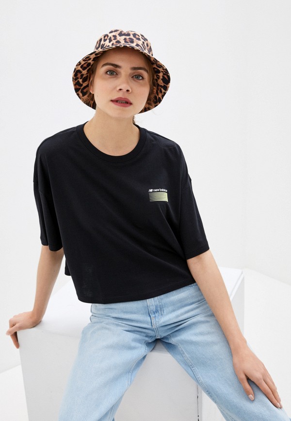 

Футболка New Balance, Черный, SPORT STYLE OPTIKS SHORT SLEEVE BOXY T