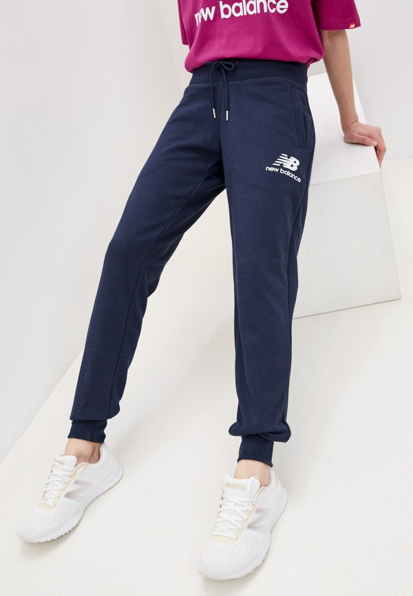 

Брюки спортивные New Balance, Синий, ESSENTIALS FT SWEATPANT