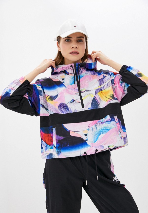 

Ветровка New Balance, Разноцветный, NB Athletics Printed Anorak Jacket