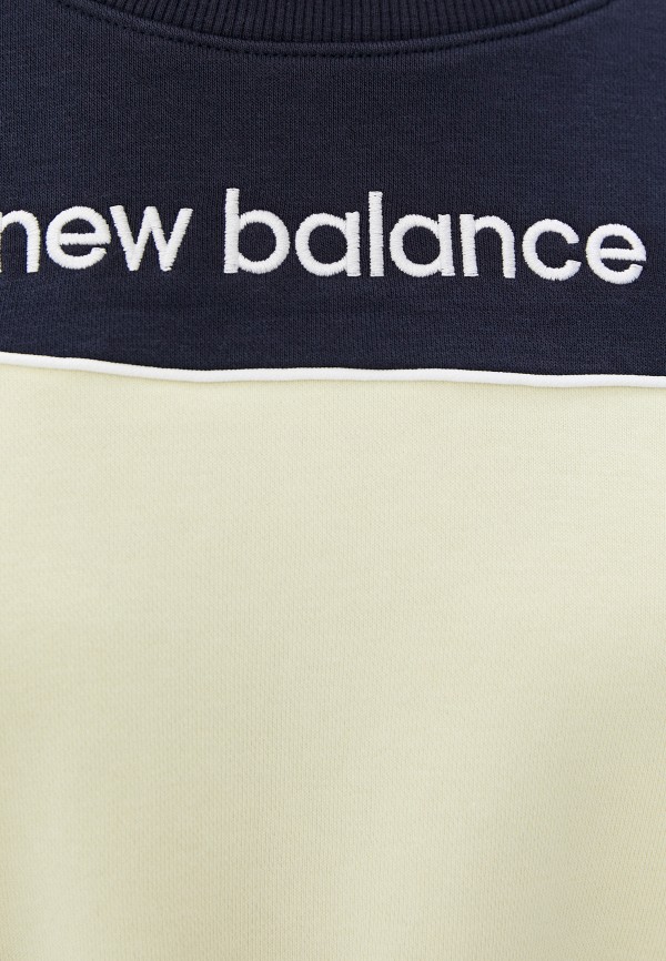 

Свитшот New Balance, Желтый, NB Athletics Crew Fleece