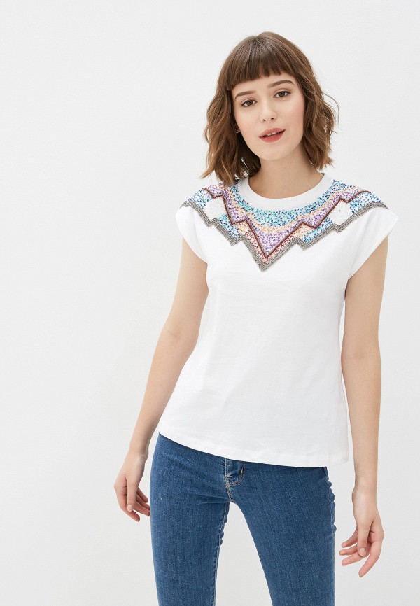 

Футболка Nice & Chic, Белый, Nice & Chic NI031EWGJIK8