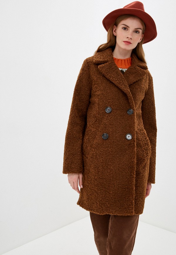 

Шуба Nice & Chic, Коричневый, Nice & Chic NI031EWGJIP4