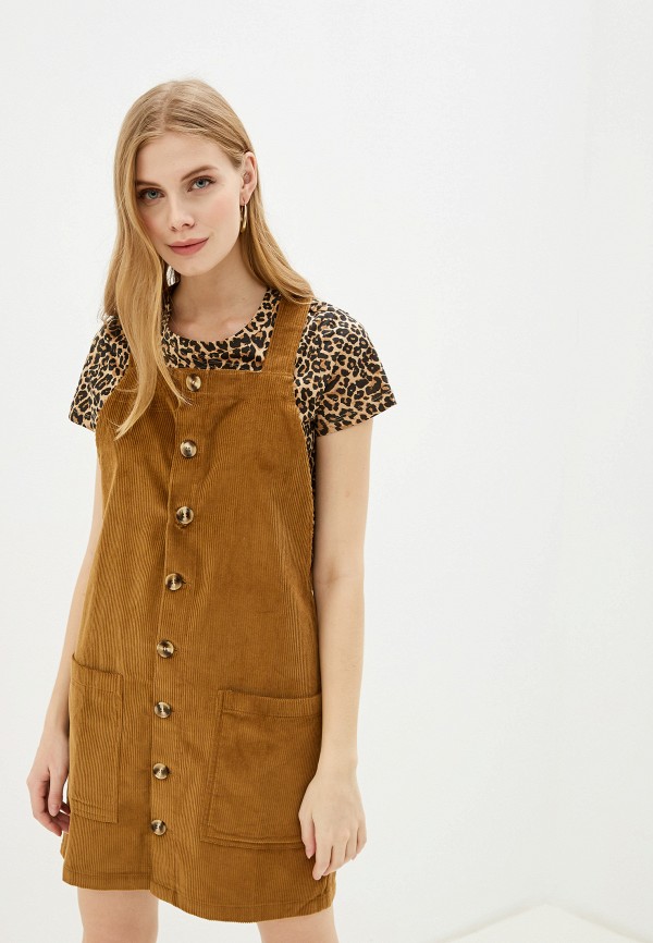

Сарафан Nice & Chic, Коричневый, Nice & Chic NI031EWGJIR0