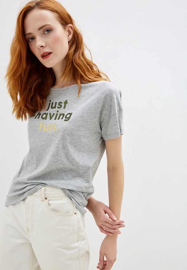 

Футболка Nice & Chic, Серый
