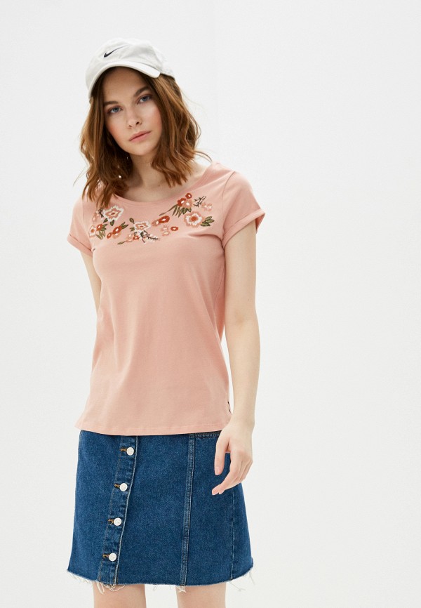 

Футболка Nice & Chic, Коралловый, Nice & Chic NI031EWIEHZ3