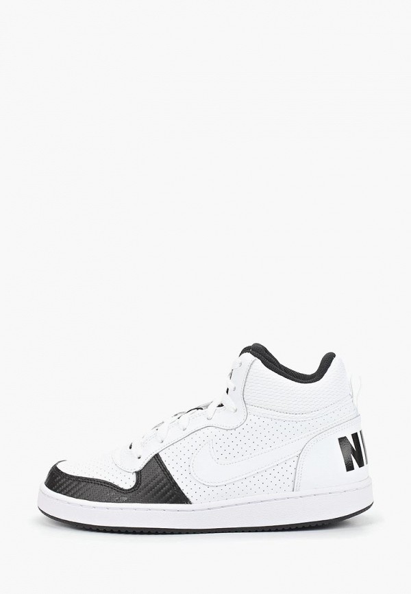 

Кеды Nike, BOYS' COURT BOROUGH MID (GS) SHOE, Белый