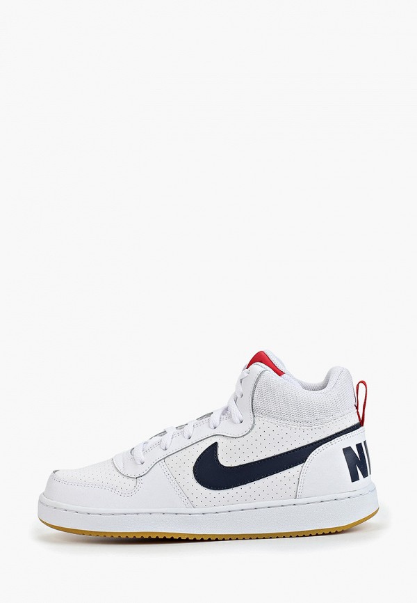 

Кеды Nike, Белый, BOYS' COURT BOROUGH MID (GS) SHOE